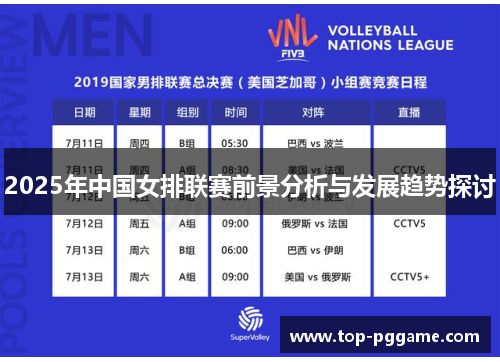 2025年中国女排联赛前景分析与发展趋势探讨